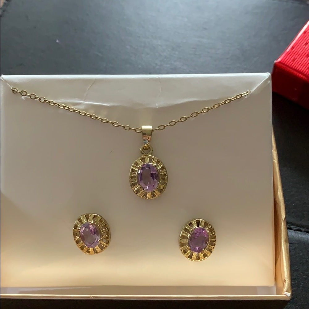 Necklace & Earrings Set